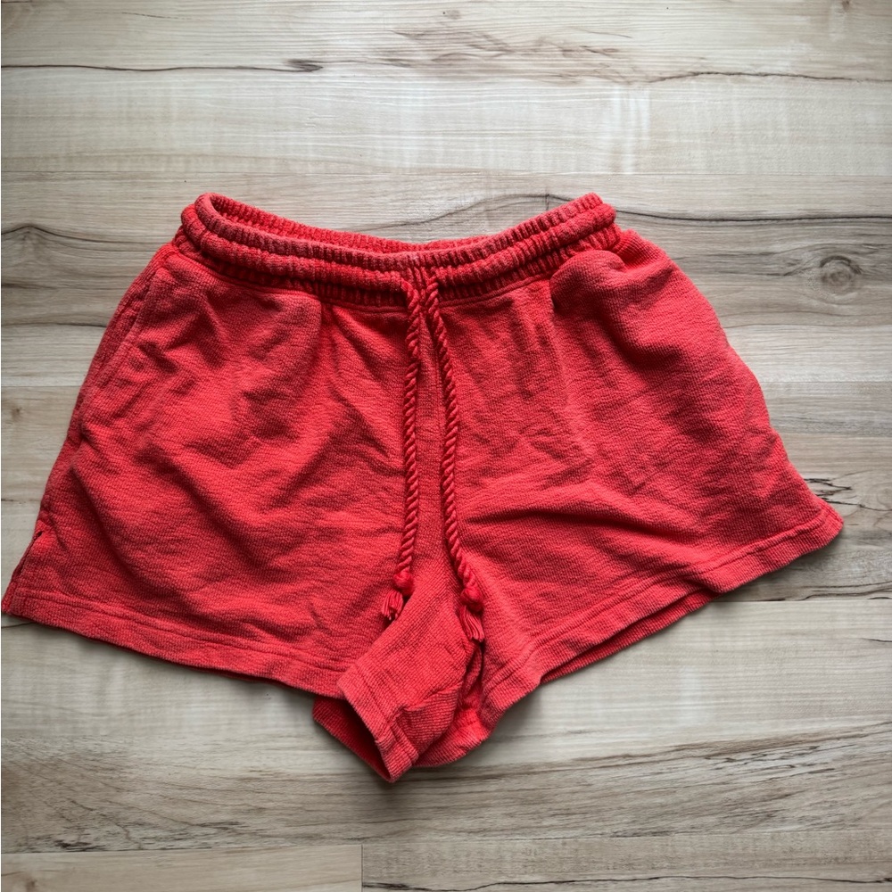 Flamingo-Colored Shorts